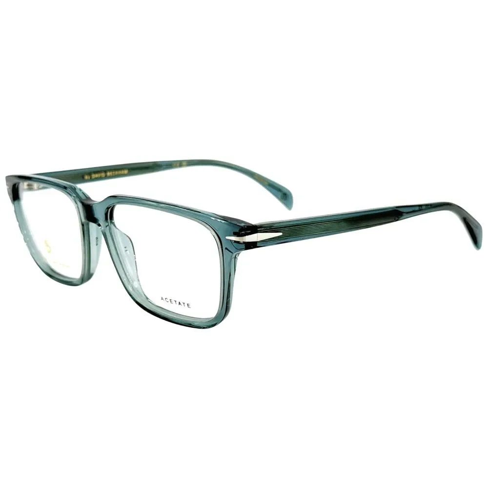 David Beckham DB1022 Mens Plastic Eyeglass Frame PJP Blue 52-16 w Case